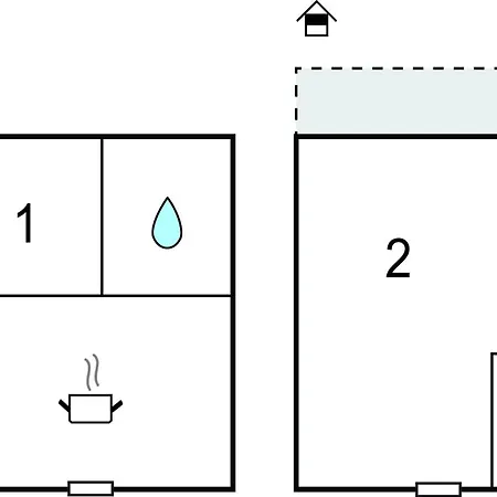 2 Bedroom In Apartment Rogoznica (Sibenik-Knin)